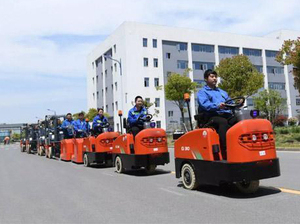 Tracteur de remorquage à moteur diesel série X 3,5 tonnes QCD35-XG87 haute puissance et forte force de traction - Product Image 3