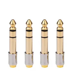 <span class=keywords><strong>Adaptador</strong></span> de Conector <span class=keywords><strong>Jack</strong></span> TRS Macho de 6.35 mm <span class=keywords><strong>a</strong></span> Hembra de <span class=keywords><strong>3.5</strong></span> mm, Conector de 6.5, Amplificador de Auriculares, Micrófono de Audio, AUX, Convertidor de <span class=keywords><strong>6.3</strong></span> <span class=keywords><strong>a</strong></span> <span class=keywords><strong>3.5</strong></span> mm - Product Image 3