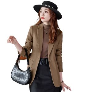 Abrigo de traje de manga larga para <span class=keywords><strong>mujer</strong></span> de negocios de alta calidad <span class=keywords><strong>2022</strong></span> - Product Image 1