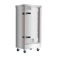Fruits de mer commerciaux cuits à la vapeur armoire industriels cuiseurs à vapeur électrique automatique cuiseur à riz à gaz Machine à vapeur