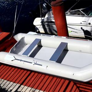 Bateau pneumatique de loisirs pour 5 personnes, bateau de pêche pliable, annexe, coque en PVC, plancher en aluminium, <span class=keywords><strong>ventre</strong></span> en caoutchouc Hypalon, bateau pneumatique - Product Image 1