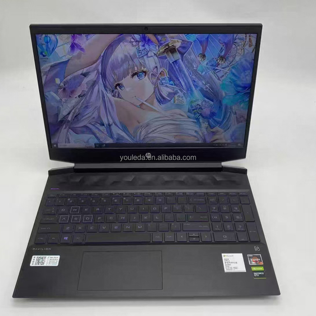 Best-selling For HP PAVILION Gaming 5 i7 9gen GTX 166Ti0 (6G) 512G used business laptop excellent performance student computer