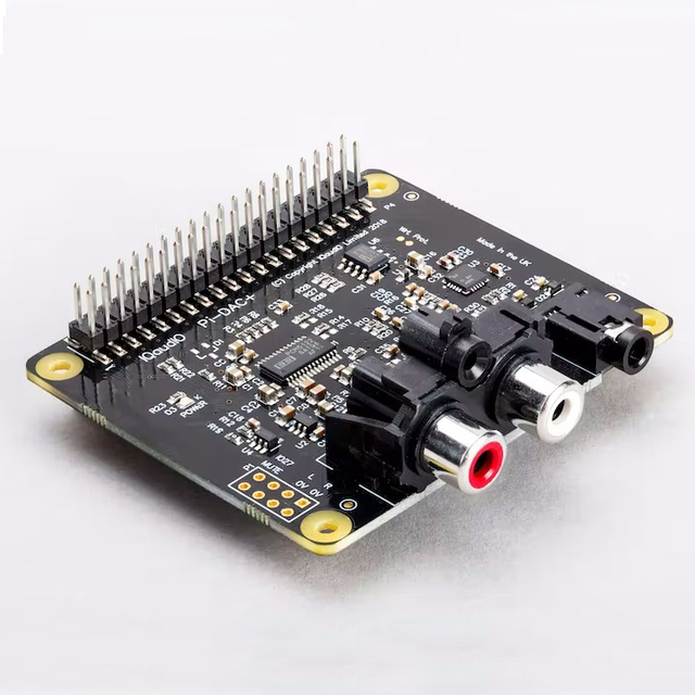 Raspberry Pi accessories audio output HAT IQaudio DAC+/DAC Pro raspberry pi kit raspberry pi 3 4 audio board