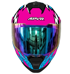 Casco Abatible DOT APVR Nuevo con Calcomanía Street Voltage para Moto/Bicicleta - Diseño Sólido - Product Image 4