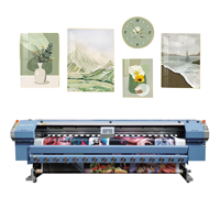 Impresora de Inyección de Tinta Solvente C8 Plus Sprinter 3.2M 10 pies C8-512i Konica 512i/30pl 8/4 Cabezales para Pancartas Flexibles