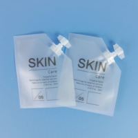 Capuchon en plastique à haute barrière de 5 ml pour sachet d'emballage de shampoing et de lessive avec impression en gravure, MOQ 500 pour