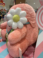 Costume de mascotte de dessin animé en peluche gonflable personnalisé fête publicité vêtements pour animaux adulte