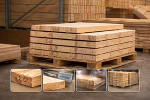 แผ่นไม้สนพรีเมียมแบบประกบฟิงเกอร์จอยท์ เคลือบผิวเรียบ อบแห้งด้วยเตาอบ ไม้เนื้อแข็ง สำหรับเฟอร์นิเจอร์และการก่อสร้าง - Product Image 4