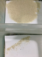 Machine de tri chromatique haute précision pour flocons/poudre de noix de coco, pour l'élimination des impuretés, utilisée dans le processus alimentaire, avec éléments en contact alimentaire en acier inoxydable SS304