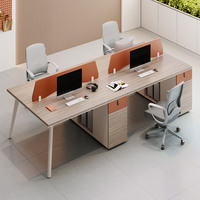 Bureau de travail moderne en panneaux de bois de qualité supérieure avec rangement secret, prises de charge, design convertible et modulaire