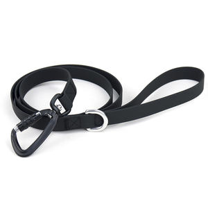 Tali anjing peliharaan Pvc tahan air LOGO kustom pabrikan 2024 baru tali anjing tahan air anyaman pvc - Product Image 1