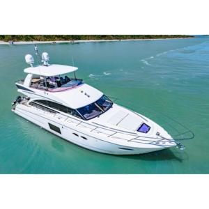 Yate Usado Princess 56 de 2017 con Casco de Aluminio y Fibra de Vidrio, Tecnología de Infusión al Vacío, Motor de Gasolina de 450 HP, 10.5 m de Eslora, Velocidad de 35-40 Nudos - Product Image 3