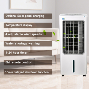 Enfriador de Aire Evaporativo Portátil de 100W <span class=keywords><strong>Ultra</strong></span> Ahorrador de Energía con 4 Velocidades, Tanque de Agua Grande de 30L y Recargable por USB - Product Image 3
