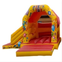 Nouveaux châteaux gonflables commerciaux intérieurs du Royaume-Uni avec toboggan - Prix