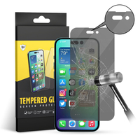 Pellicola salvaschermo per la Privacy senza bolle 9H per iPhone 14 Pro Max pellicola in vetro temperato Anti-spia con confezione al dettaglio ecologica