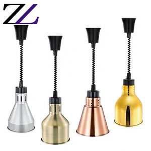 Treo Ấm Hơn Đèn Cafeteria Nhà Hàng Thiết Bị Thực Phẩm Warming Đèn Thép Điện Xách Tay Buffet Sưởi Ấm Thực Phẩm Đèn Led - Product Image 6