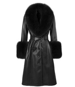 Женское зимнее пальто из натуральной овчины - Product Image 2