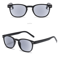 Europe et états-unis lunettes de soleil à grande monture, verres gris résistants aux radiations, presbytie, pour hommes et femmes, lunettes de soleil de pêche