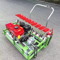 Nouvelle Machine Agricole Manuelle de Semis et Repiquage Multi-Rangées (1 à 6 Rangées) pour Colza, Riz et Légumes