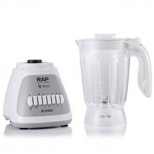 Blender électrique 300W, Licuadora Eléctrica, capacité de 1,5L, 10 vitesses, lames en acier inoxydable, facile à nettoyer - Product Image 4