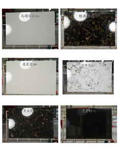 Giá rẻ calacatta đá thạch anh màu be sàn đá Granite ngoài trời đá cẩm thạch nhân tạo đá cao cấp sản phẩm chất lượng - Product Image 5