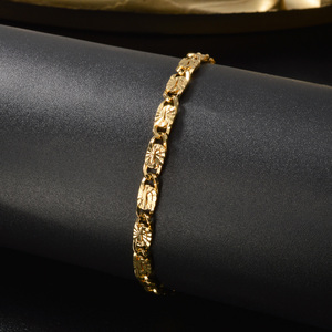 bulk wholesale bracelet de mode lustrous fine embossed oval ornament sleek polished charming soft noble women fashion <b>bangle</b> - Product Image 1