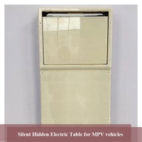 TOPWELLRV nouvelle mode forte électrique deux côtés caché voiture Silence Table pour Van de luxe MPV Koaster véhicules support de Table