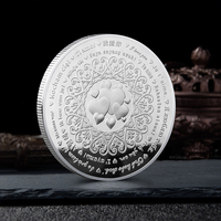 Pièce commémorative Swan for Love, cœur en diamant romantique pur, médaille en fonte, cadeau de festival pour couple, collection