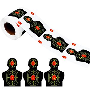 CHENLUKJ Reactive Shooting Targets - 200 Pack 3" Splatter Stickers For Range Practice & Archery