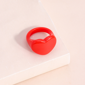 Cincin Plastik Warna Solid Sederhana dan Minimalis, Laris Manis - Product Image 6
