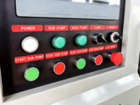 Nettoyeur haute pression portable industriel robuste avec pompe à piston en acier inoxydable 1500 bar 22 L/min