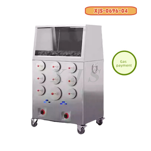 Horno <span class=keywords><strong>asador</strong></span> <span class=keywords><strong>de</strong></span> aperitivos multihoyo engrosado, ampliamente utilizado para puestos al aire libre, para hornear batata, castañas y maíz; máquina para asar maíz - Product Image 4