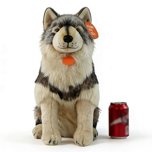 Vente en gros d'usine, en stock, jouets en peluche d'animaux réalistes, poupées en peluche réalistes, OEM personnalisé, cadeau pour enfants - Product Image 3