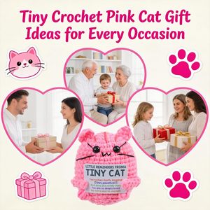 ตุ๊กตาถักโครเชต์รูปชานมไข่มุกน่ารัก ทำมือ ของขวัญเพื่อความสุขสำหรับผู้หญิง ของเล่นตั้งโต๊ะรูปชานมไข่มุก ของขวัญวันเกิด - Product Image 4