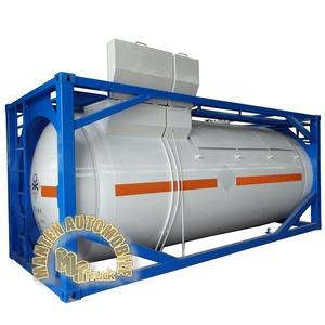 Conteneur-citerne en acier inoxydable <span class=keywords><strong>T4</strong></span> de 20 pieds, 25 m³, <span class=keywords><strong>LR</strong></span>/EAC/CCS/RS/ASME pour essence/diesel/kièrosène/GNL/GPL/Lar/Lin/Lox/N2O/hydrogène - Product Image 2