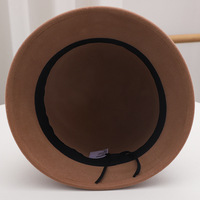 2025 Otoño Invierno elegante mujer Lana fieltro Cloche sombrero