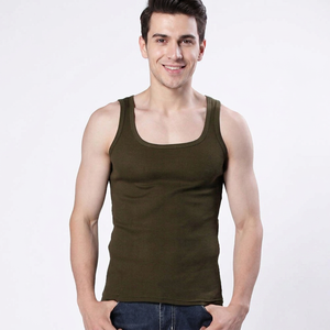 Débardeur pour homme personnalisé, débardeur en coton respirant, débardeur pour homme à col rond, débardeur pour homme en coton blanchi - Product Image 1