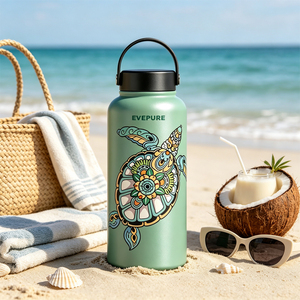 <strong>Ocean</strong> Series Water <strong>Bottle</strong> 33oz,Double Wall Vacuum Stainless Steel, Leak Proof &amp; Non-BPA, Modern Water Flask Jug,OEM and ODM - Product Image 5