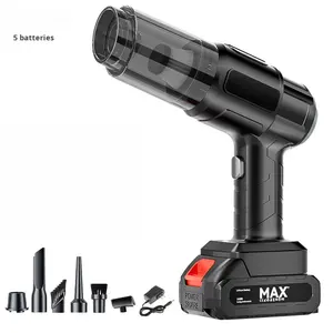 Aspirador de Pó Ultra-Poderoso de Dupla Função para Casa e Carro, Design Portátil com Carregamento Sem Fio, Sucção Forte, Pequeno e Conveniente, 2.5L - Product Image 6