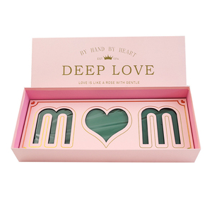 Mother's Day Gifts Flower Box I Love You Mom Flower Box Mom Shape Flower Box