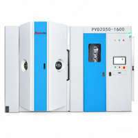 Machine de revêtement PVD AsiaLink pour vis d'extrusion et cylindres, revêtement ionique sous vide résistant à l'usure