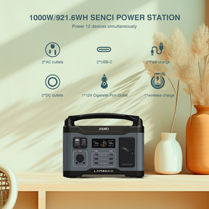 Station d'alimentation OEM ODM 300W 600W 1000W Lifepo4, système d'énergie solaire extérieur, station d'alimentation portable - Product Image 4