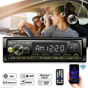 เครื่องเล่น MP3 ในรถยนต์รุ่นใหม่ 1 Din พร้อมบลูทูธสำหรับโทรแบบแฮนด์ฟรี วิทยุในรถยนต์รุ่นใหม่สีสันสดใส - Product Image 4