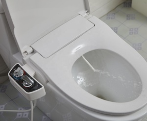 Assento do vaso sanitário elétrico sem forma v, autolimpador, com água quente e fria, para lavagem feminina e lavagem traseira