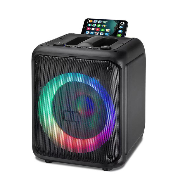 Portable ABS Outdoor High Power bluetooth Speaker Newest Full Range Wireless Phone Speaker 120W RGB Running Light Speaker