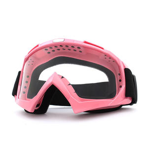 Gafas de Motocicleta de Plástico ABS con Diseño a Prueba de Viento y Lentes Antivaho para Conducción Todoterreno - Product Image 1