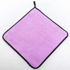 Toalla de Microfibra de Felpa de Coral para Lavado de Autos, de Secado Rápido, Gruesa, Absorbente, de Doble Cara y Dos Colores, al por Mayor - Product Image 5