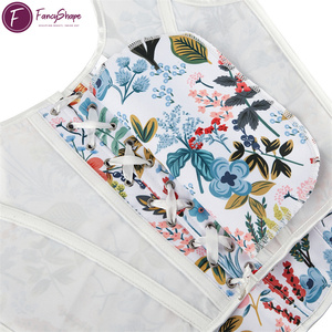 Haut Corset Vintage Jacquard Floral pour <span class=keywords><strong>Femme</strong></span>, Esthétique Renaissance, Bustier Fairycore, Corsage à Baleines, Débardeur Rétro à Lacets - Product Image 5