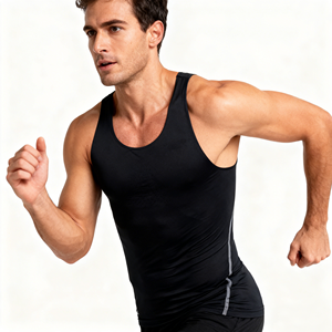 Camisetas Deportivas Casuales Ajustadas para Hombre, Tallas S-3XL, Camisetas sin Mangas de Verano, Camisetas Deportivas para Gimnasio y Fisicoculturismo - Product Image 3