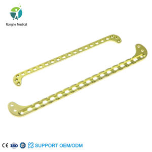 Instrumen ortopedi Kedokteran Hewan: pelat <span class=keywords><strong>Femoral</strong></span> <span class=keywords><strong>Distal</strong></span> ganda untuk rumah sakit hewan - Product Image 2